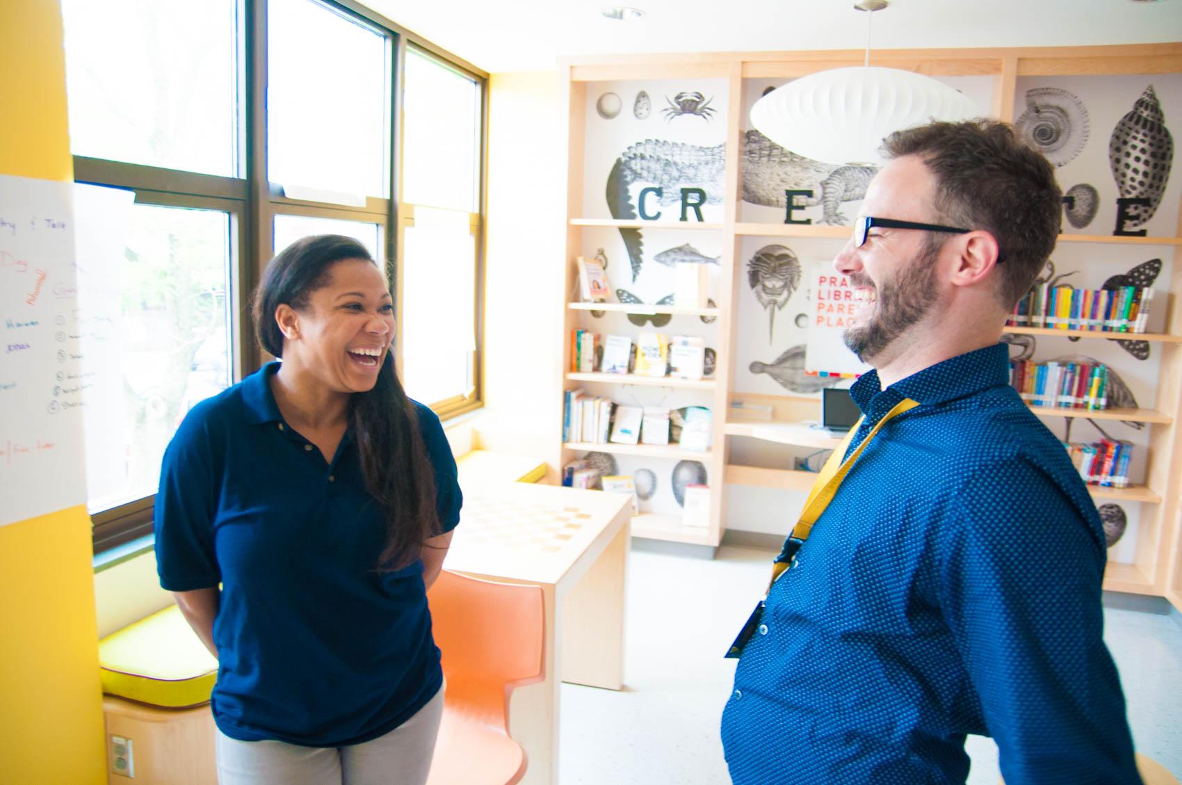 Admins collaborating